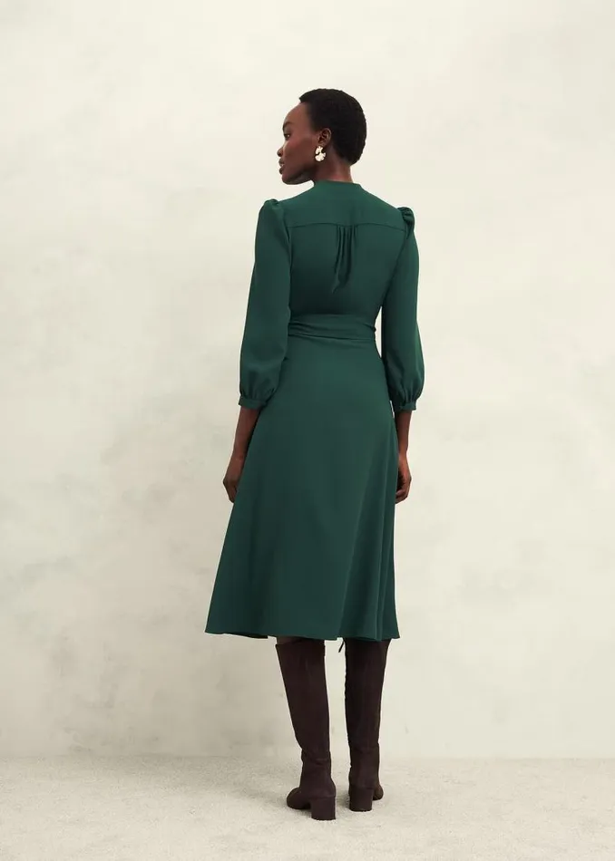 Women HOBBS Dresses and Jumpsuits Magnolia Dress Bay Green