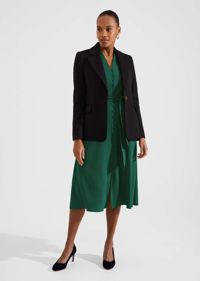 Women HOBBS Dresses and Jumpsuits Magnolia Dress Bay Green