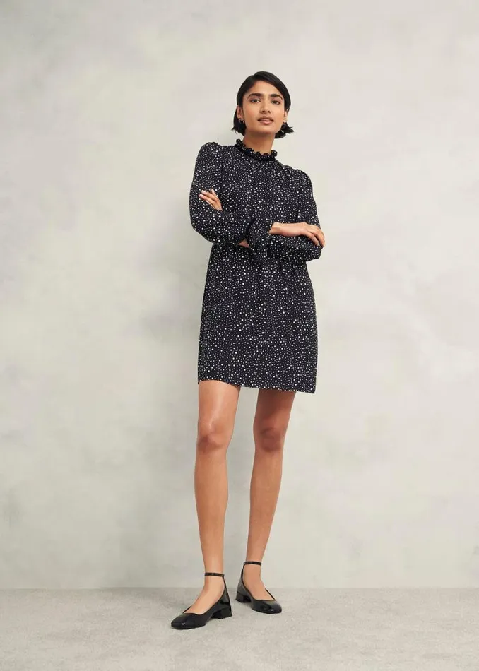 Women HOBBS Dresses and Jumpsuits Otilla Dress Black Ivory