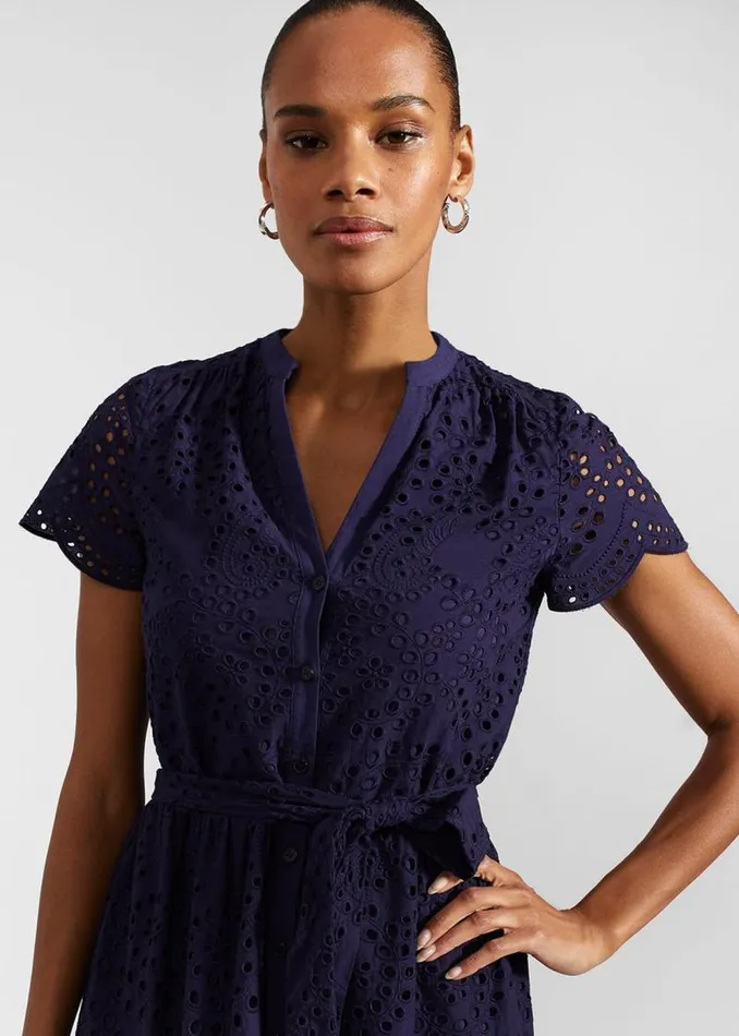 Women HOBBS Dresses and Jumpsuits Petite Rhianne Dress True Navy
