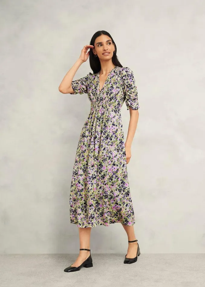 Women HOBBS Dresses and Jumpsuits Stowe Dress Cream Multi