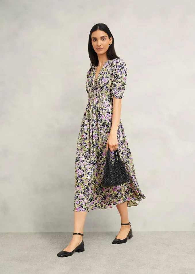 Women HOBBS Dresses and Jumpsuits Stowe Dress Cream Multi
