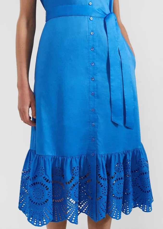 Women HOBBS Dresses and Jumpsuits Yasmine Dress Crystal Blue