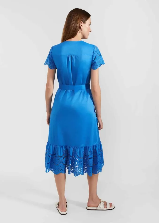 Women HOBBS Dresses and Jumpsuits Yasmine Dress Crystal Blue