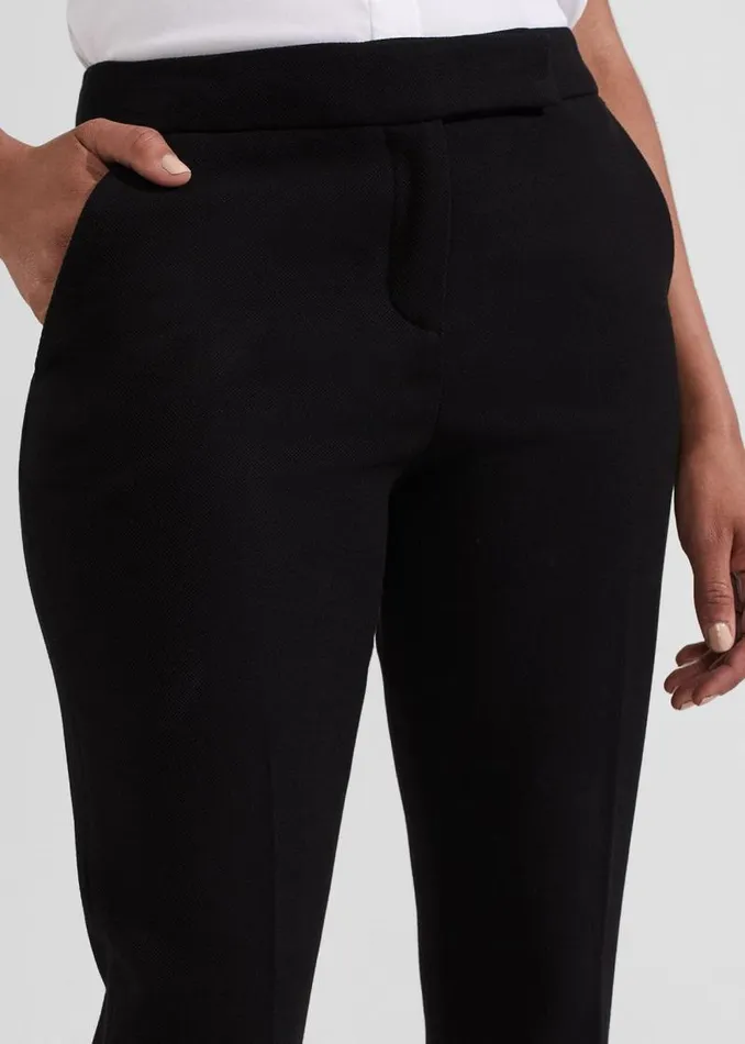 Women HOBBS Trousers Petite Charley Trousers Black