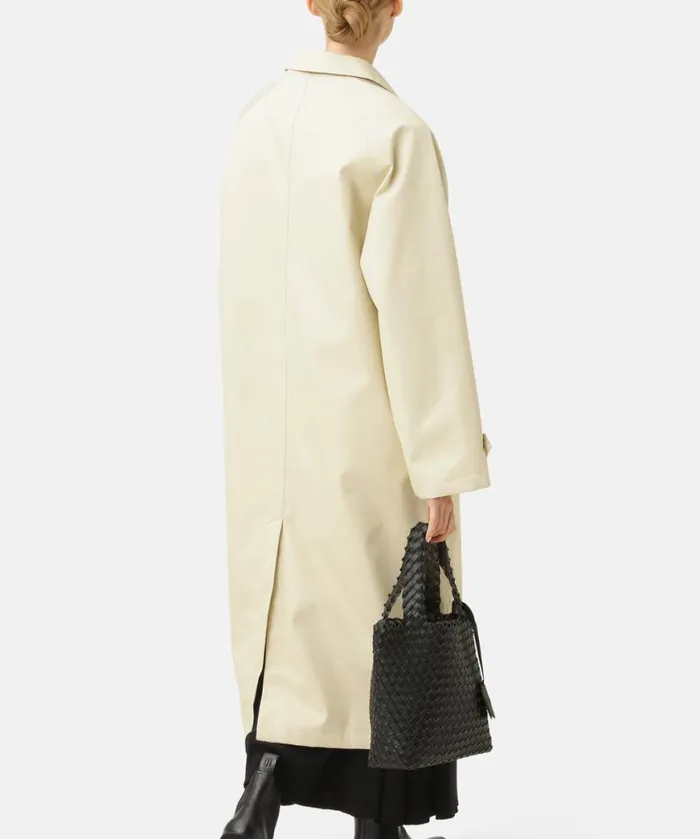 Women Ilse Jacobsen Cotton Raincoat 8211 Bleached Sand
