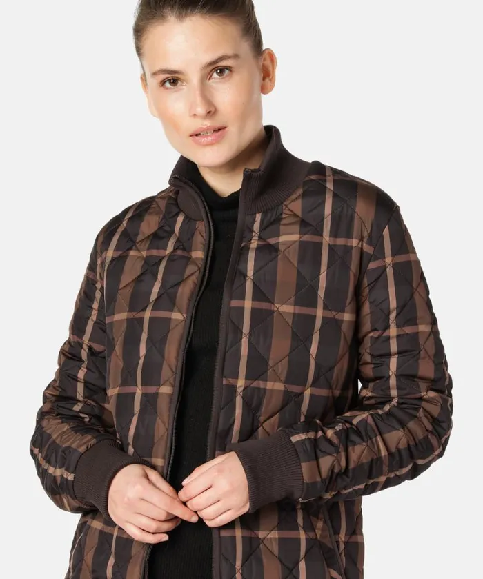 Women Ilse Jacobsen Padded Coat 8211 Cashew Women Ilse Jacobsen Padded Coat 8211 Cashew