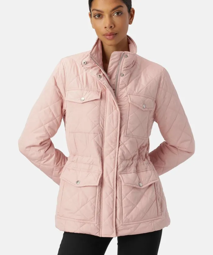 Women Ilse Jacobsen Quilt Jacket 8211 Pale Pink Women Ilse Jacobsen Quilt Jacket 8211 Pale Pink