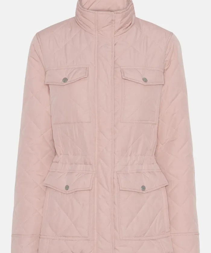 Women Ilse Jacobsen Quilt Jacket 8211 Pale Pink Women Ilse Jacobsen Quilt Jacket 8211 Pale Pink
