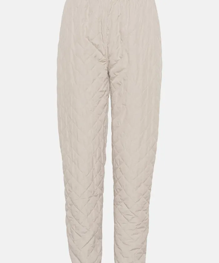 Women Ilse Jacobsen Quilt Pants 8211 Chateau Gray