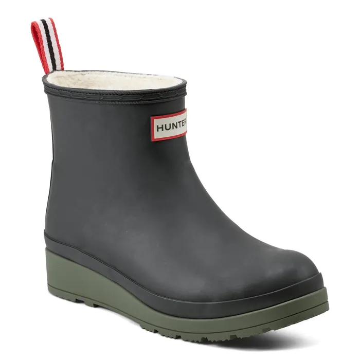 Women Insulated and Snow Boots Hunter Boots PLAY Insulated Vegan Shearling Short Rain Boots Black Women Insulated and Snow Boots Hunter Boots PLAY Insulated Vegan Shearling Short Rain Boots Black