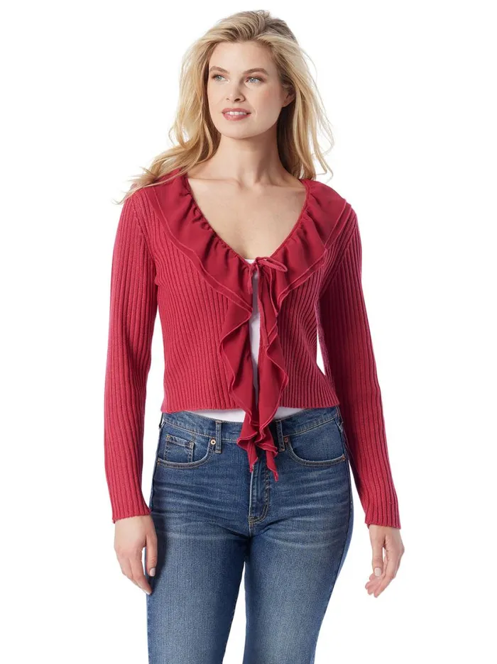 Women Jackets Blazers and Kimonos Jessica Simpson Aurier Cardi In Granita