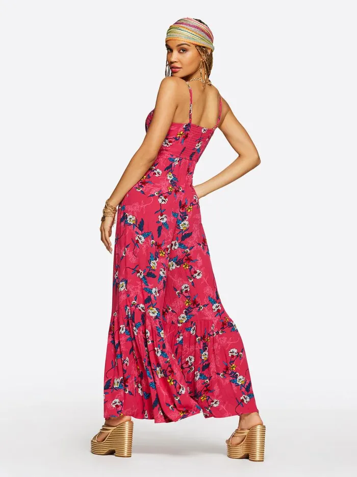 Women Jumpsuits and Rompers Jessica Simpson Ronan Jumpsuit In Flora Mimic
