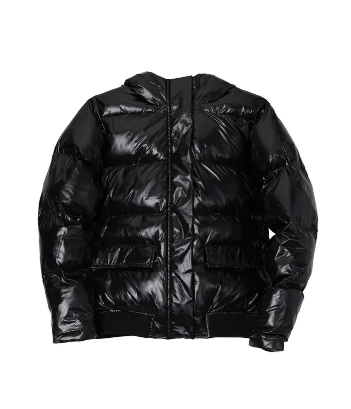 Women Kaan Puffer Jacket Black Matt and Nat Puffers