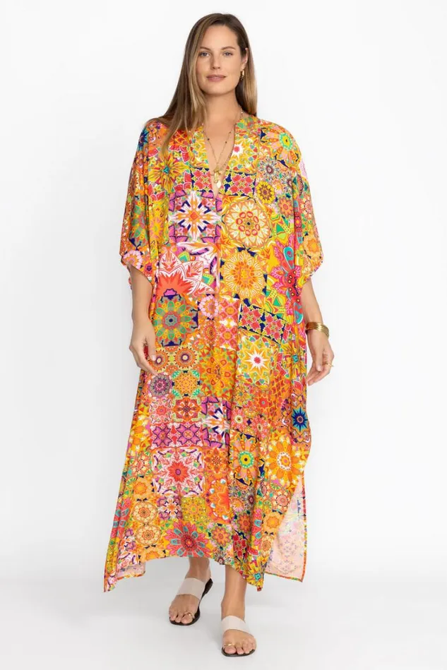 Women KALEIDA KAFTAN Kaleida Johnny Was Swim and Resort