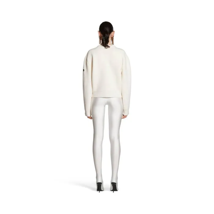 Women Knitwear Balenciaga Sweater In White