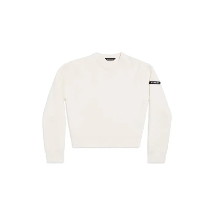 Women Knitwear Balenciaga Sweater In White