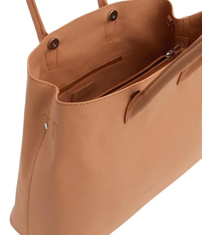 Women Krista Vegan Satchel 8211 Purity Melon Matt and Nat Satchels