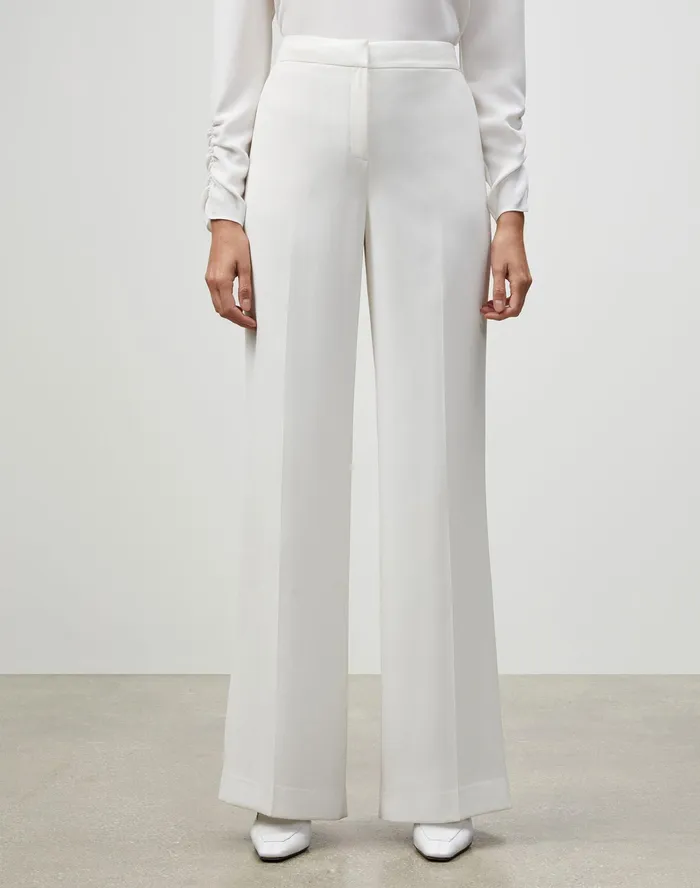 Women Lafayette 148 New York Pants and Shorts PlusSize Finesse Crepe Dalton Pant Cloud Women Lafayette 148 New York Pants and Shorts PlusSize Finesse Crepe Dalton Pant Cloud