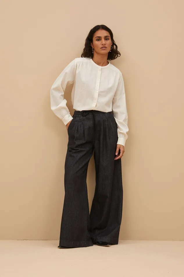 Women Lenn Blouse Off White Bybar Blouses