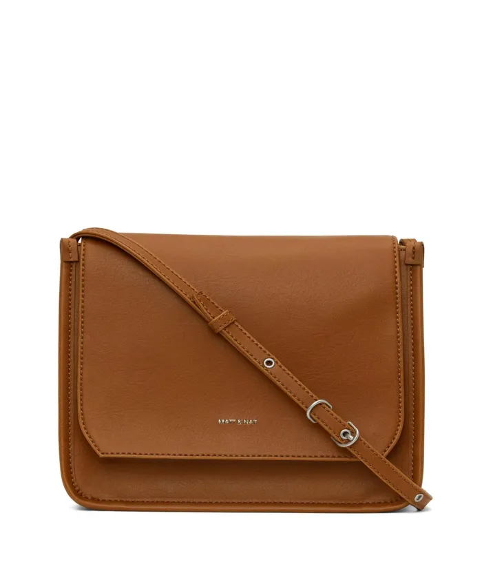 Women Lev Vegan Crossbody Bag 8211 Vintage Chili Matt and Nat Crossbody