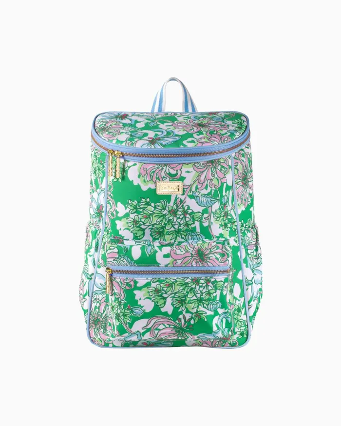 Women Lilly Pulitzer Bags Backpack Cooler Hydra Blue Dandy Lions Women Lilly Pulitzer Bags Backpack Cooler Hydra Blue Dandy Lions