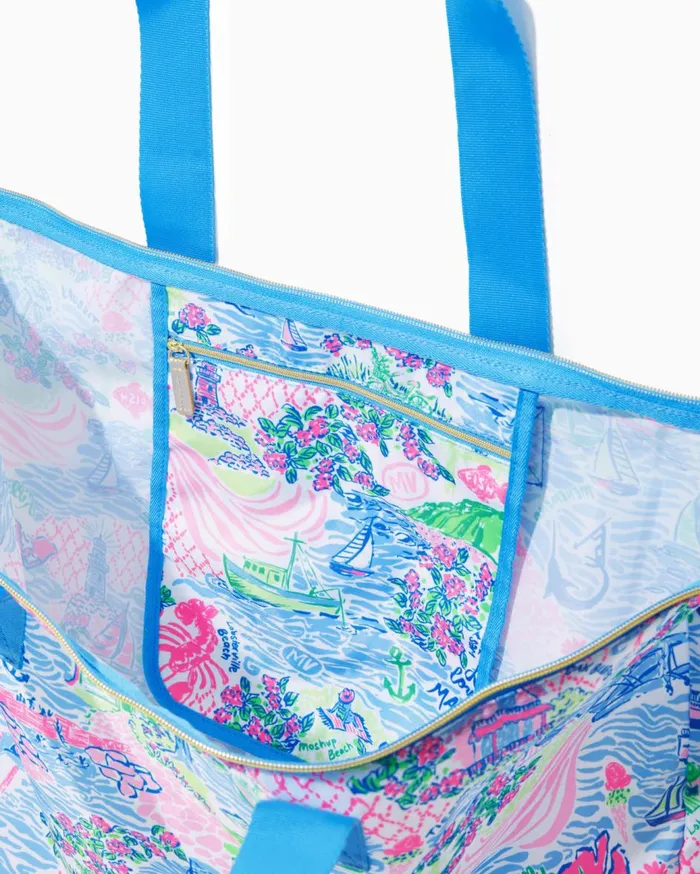 Women Lilly Pulitzer Bags Getaway Packable Tote Multi Lilly Loves Philly Women Lilly Pulitzer Bags Getaway Packable Tote Multi Lilly Loves Philly