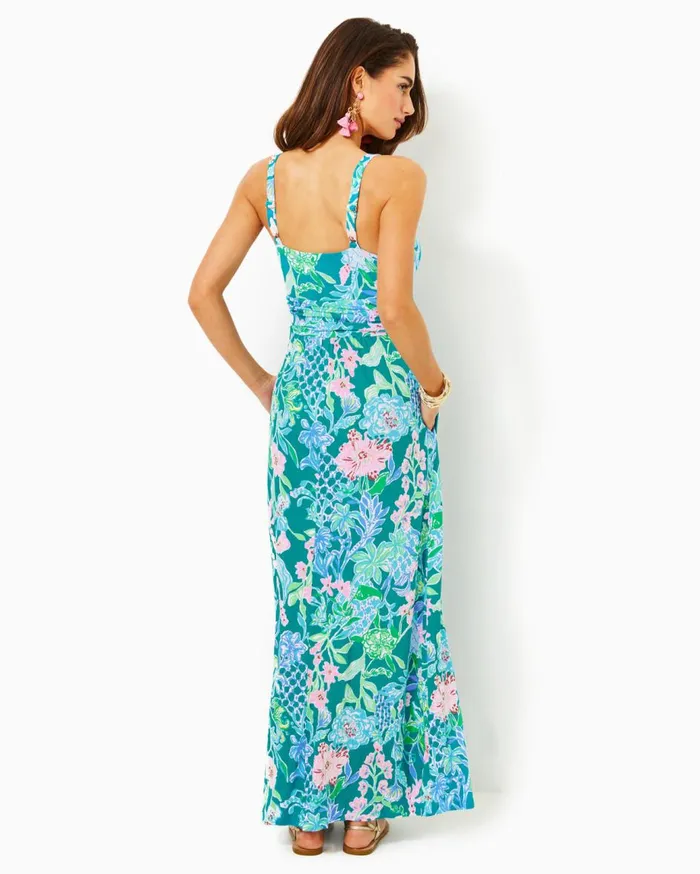 Women Lilly Pulitzer Dresses Blake Maxi Dress Multi Hot On The Vine Women Lilly Pulitzer Dresses Blake Maxi Dress Multi Hot On The Vine