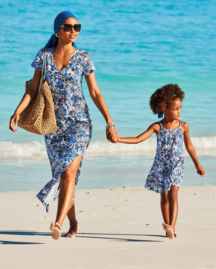 Women Lilly Pulitzer Dresses Gulianna Cotton Maxi Shift Dress Multi Spring In Your Step Women Lilly Pulitzer Dresses Gulianna Cotton Maxi Shift Dress Multi Spring In Your Step