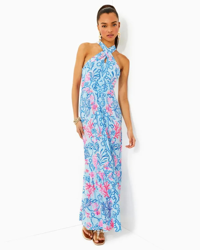 Women Lilly Pulitzer Dresses Montecito Halter Maxi Dress Multi Naut Today Engineered Knit Maxi Dress Women Lilly Pulitzer Dresses Montecito Halter Maxi Dress Multi Naut Today Engineered Knit Maxi Dress