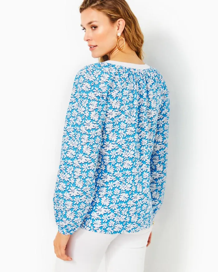 Women Lilly Pulitzer Tops Camryn Tunic Spearmint Oversized Kiss My Tulips Women Lilly Pulitzer Tops Camryn Tunic Spearmint Oversized Kiss My Tulips