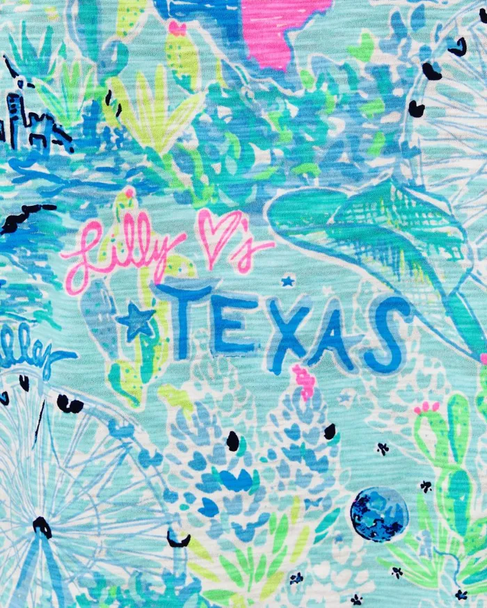 Women Lilly Pulitzer Tops Etta VNeck Top Whisper Blue Lilly Loves Nantucket Women Lilly Pulitzer Tops Etta VNeck Top Whisper Blue Lilly Loves Nantucket