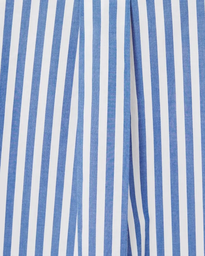 Women Lilly Pulitzer Tops Lesia Relaxed Button Down Shirt Briny Blue Cabana Stripe Women Lilly Pulitzer Tops Lesia Relaxed Button Down Shirt Briny Blue Cabana Stripe