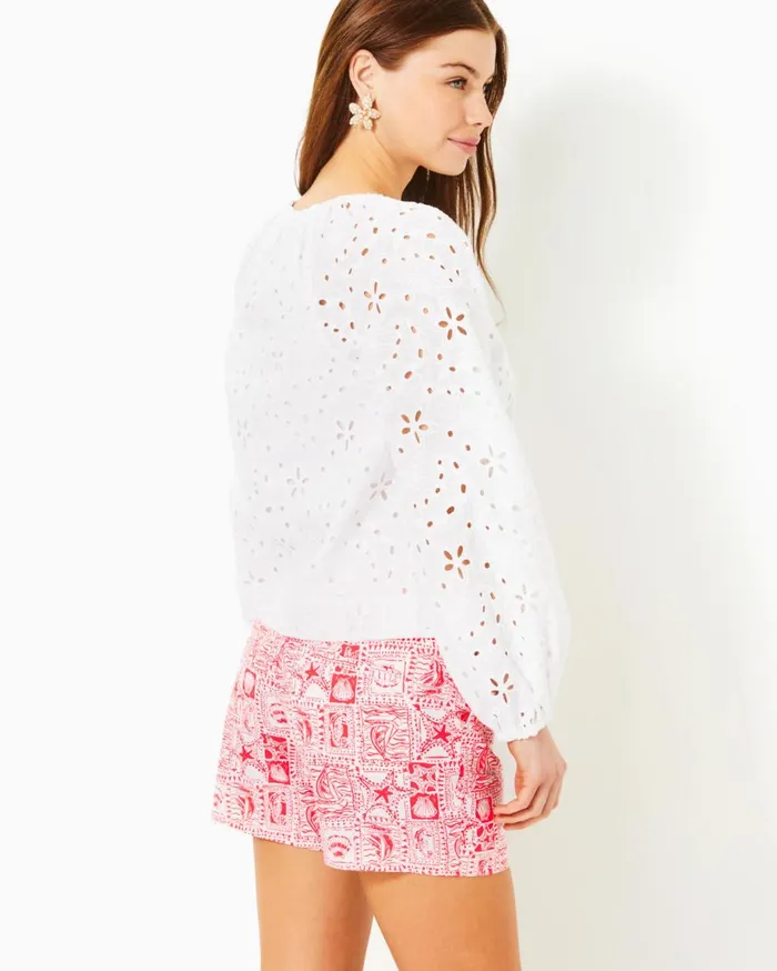 Women Lilly Pulitzer Tops Shelli Stretch Top Mizner Red Seaside Harbour Women Lilly Pulitzer Tops Shelli Stretch Top Mizner Red Seaside Harbour