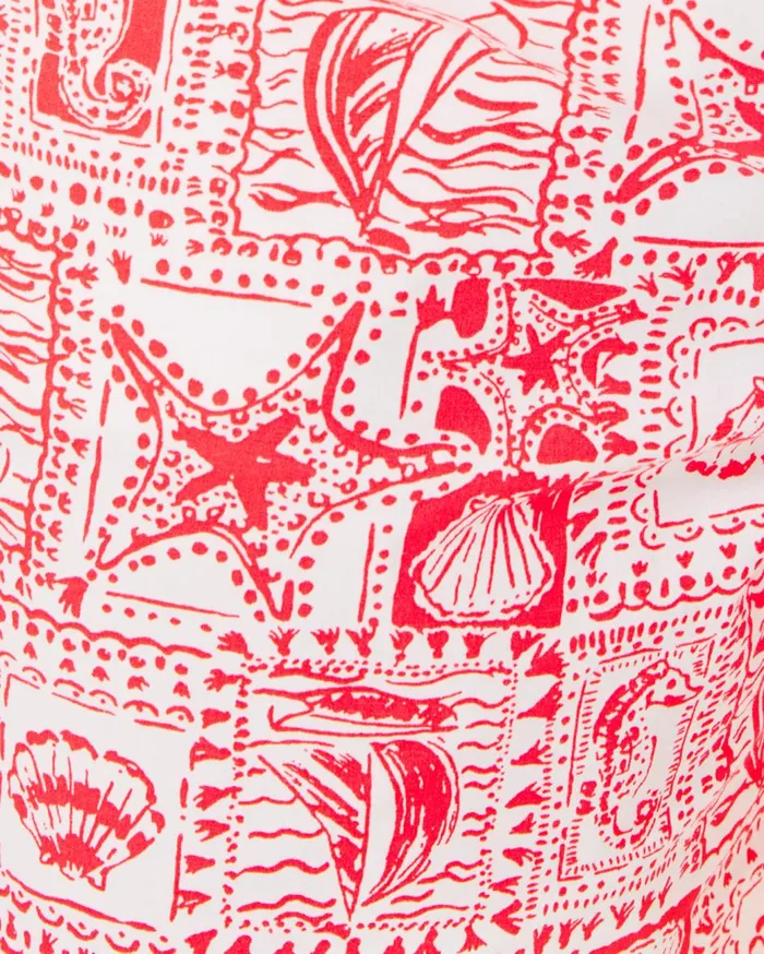 Women Lilly Pulitzer Tops Shelli Stretch Top Mizner Red Seaside Harbour Women Lilly Pulitzer Tops Shelli Stretch Top Mizner Red Seaside Harbour