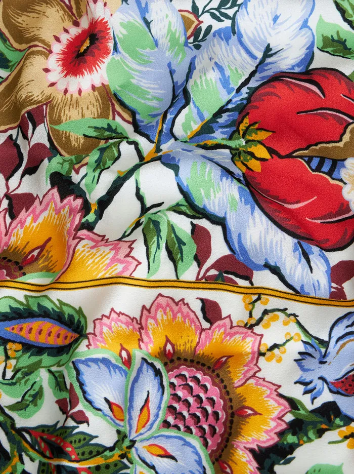 Women Long FloralPrint Duster Coat Etro Coats And Outerwear