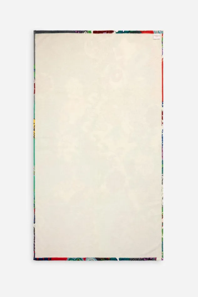 Women LOVE BEACH TOWEL Love Print Johnny Was Swim and Resort Women LOVE BEACH TOWEL Love Print Johnny Was Swim and Resort