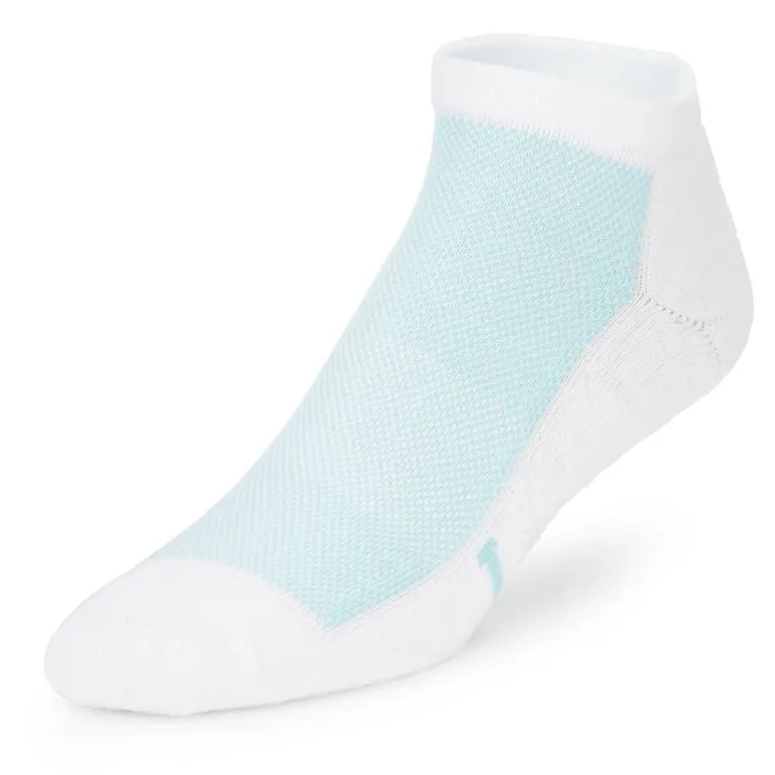 WOMEN Low Cut Socks Whiteblue Justin Boots Socks