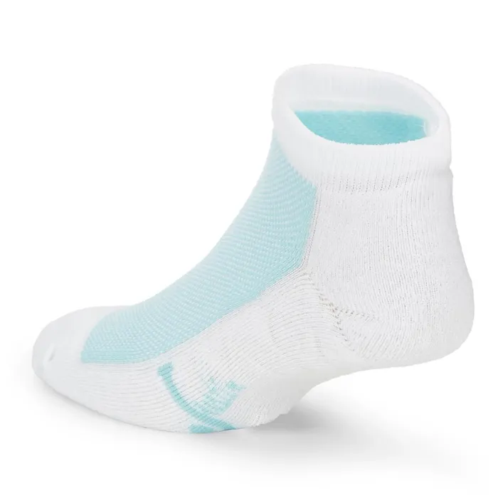 WOMEN Low Cut Socks Whiteblue Justin Boots Socks