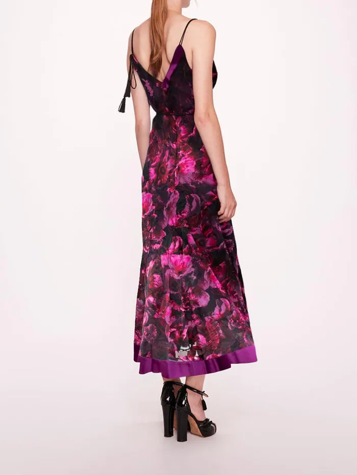 Women Marchesa Dresses Niobe Slip Dress Fuchsia Women Marchesa Dresses Niobe Slip Dress Fuchsia