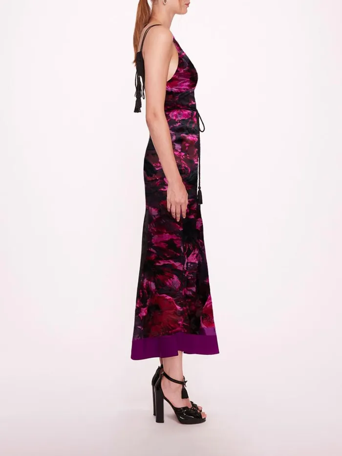 Women Marchesa Dresses Niobe Slip Dress Fuchsia Women Marchesa Dresses Niobe Slip Dress Fuchsia