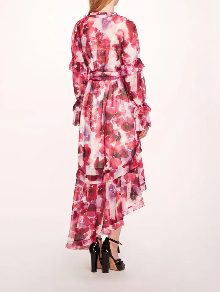 Women Marchesa Dresses Oleander Maxi Dress Magenta Multi Women Marchesa Dresses Oleander Maxi Dress Magenta Multi