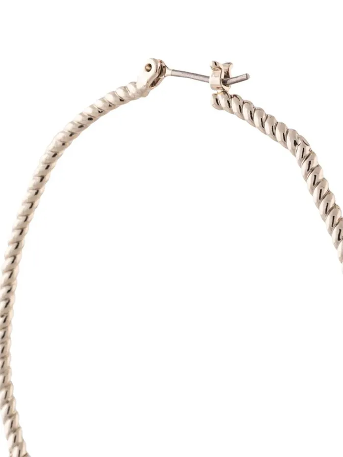 Women Marchesa Jewelry Gold Statement Hoop Earrings With Charms Gold Women Marchesa Jewelry Gold Statement Hoop Earrings With Charms Gold