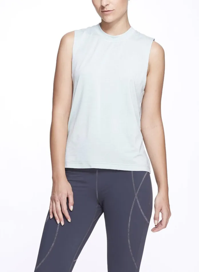 Women Marchesa Tops Mint Green Womens Workout Tank Top Mint