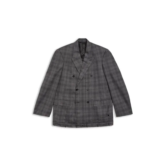 WomenMen Coats and Jackets Balenciaga Deconstructed Jacket In Grey
