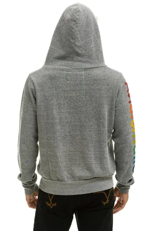 WomenMen Hoodies Aviator Nation New York City Hoodie 8211 Heather Grey
