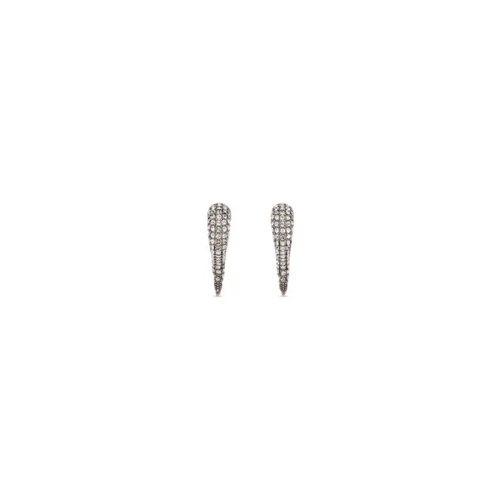 WomenMen Jewellery Balenciaga Force Horn Earrings In Silver