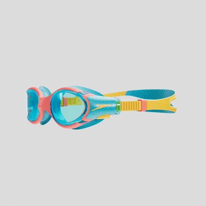 WomenMenKids Triathlon and Open Water Speedo Biofuse 20 Junior Goggles BlueYellow WomenMenKids Triathlon and Open Water Speedo Biofuse 20 Junior Goggles BlueYellow
