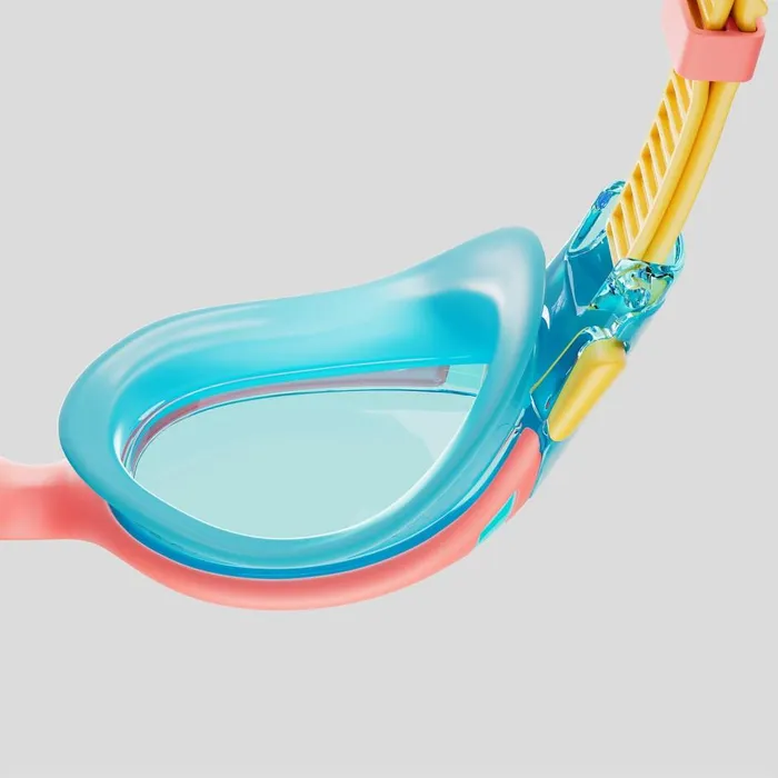 WomenMenKids Triathlon and Open Water Speedo Biofuse 20 Junior Goggles BlueYellow