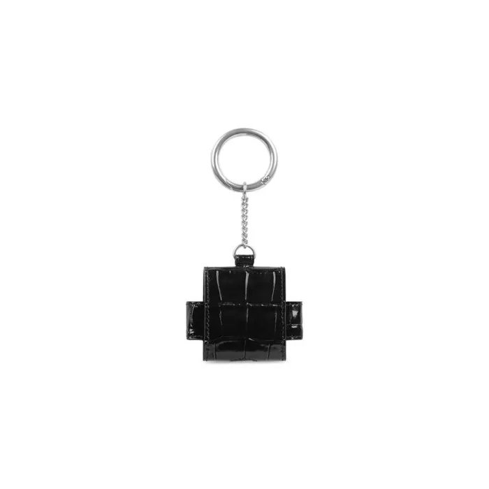 WomenMen Phone Accessories and Keyrings Balenciaga Cash Earpods Holder In Blackwhite